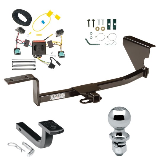 Custom Fit Trailer Hitch Draw-Bar w/ Pin/Clip Wiring Harness (Plug & Play) 2"Chrome Ball Installation Hardware Installation Instructions 248480 118530 63820 Draw-Tite Trailer Tow Hitch 07-10 Volkswagen Passat Wagon Except 4 Motion Complete Packa Trailer Tow Hitch For 07-10 Volkswagen Passat Wagon Except 4 Motion Complete Package w/ Wiring Draw Bar and 2" Ball