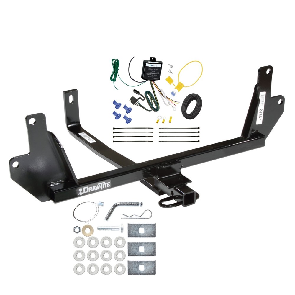 Trailer Tow Hitch For 07-11 BMW 328i xDrive 07-08 328xi Trailer Hitch Tow Receiver w/ Wiring Harness Kit