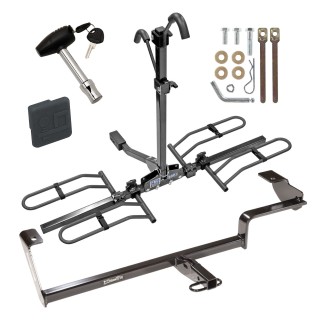 Trailer hitch for top bike rack only
