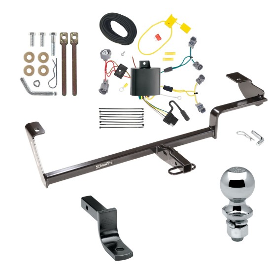 Custom Fit Trailer Hitch Draw-Bar w/ Pin/Clip Wiring Harness (Plug & Play) 2"Chrome Ball Installation Hardware Installation Instructions 248610 118627 63820 Draw-Tite Trailer Tow Hitch 13-22 Acura ILX Except Hybrid Complete Package Wiring Draw B Trailer Tow Hitch For 13-22 Acura ILX Except Hybrid Complete Package w/ Wiring Draw Bar and 2" Ball
