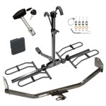 Custom Fit Trailer Hitch2 Bike Carrier Rail Rack Security Lock Pin Rubber Hitch Plug Cover Installation Hardware Installation Instructions 24863 63134 580407 2211 Draw-Tite Trailer Tow Hitch 11-14 Mustang Platform Style 2 Bike Rack Hitch Lock and Cover 1 Trailer Tow Hitch For 11-14 Ford Mustang Platform Style 2 Bike Rack w/ Hitch Lock and Cover