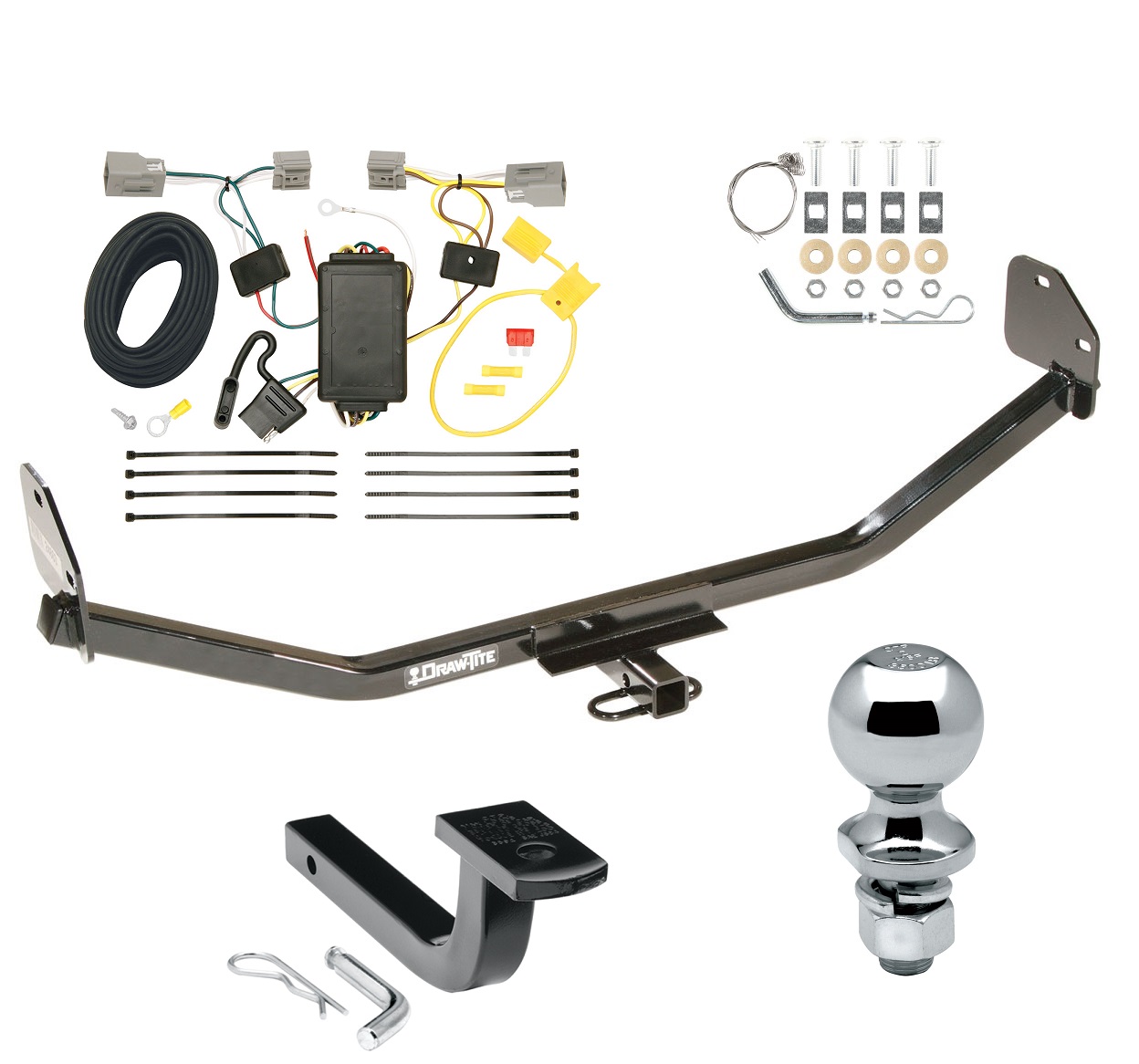 Trailer Tow Hitch For 11 14 Ford Mustang Complete Package w