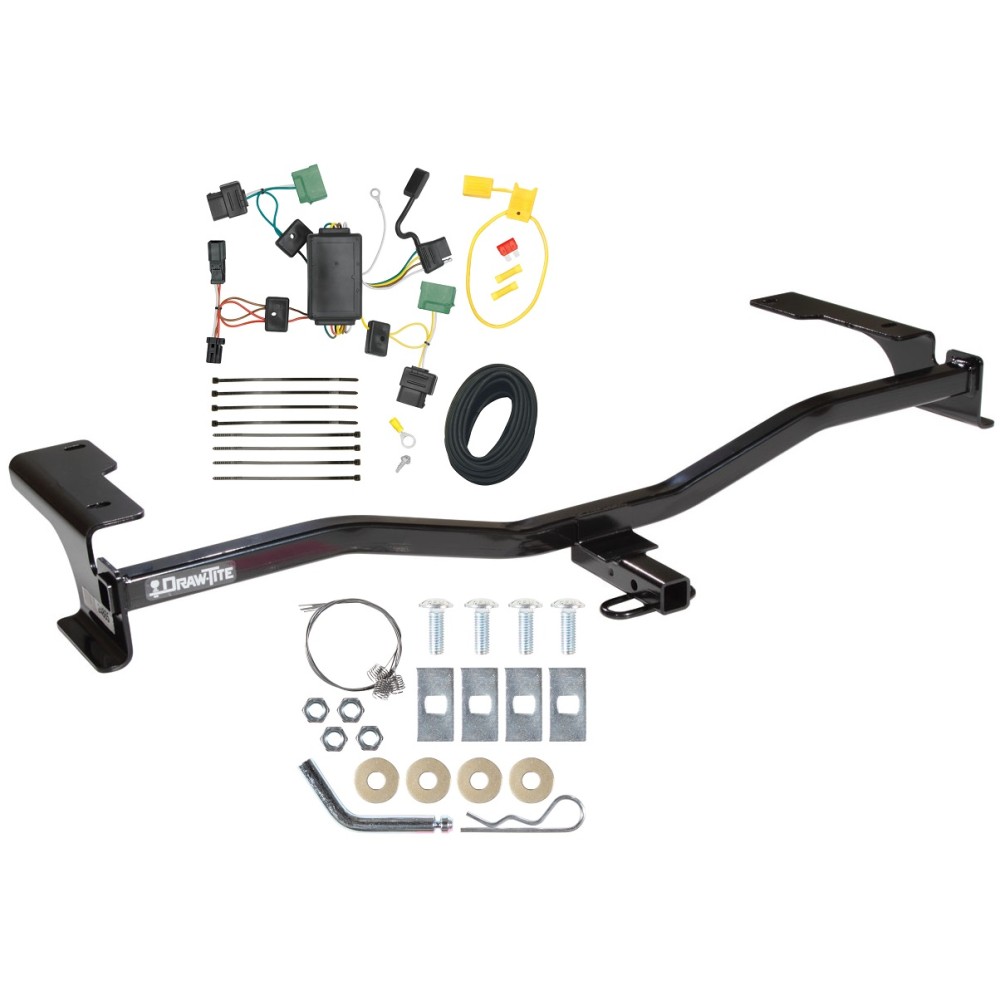 Custom Fit Trailer Hitch Wiring Harness (Plug & Play) Installation Hardware Installation Instructions 24865 118502 Draw-Tite Trailer Tow Hitch 10-11 Mercury Milan Trailer Hitch Tow Receiver Wiring Harness Kit 10 11 2010 2011 Trailer Tow Hitch For 10-11 Mercury Milan Trailer Hitch Tow Receiver w/ Wiring Harness Kit