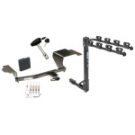 Custom Fit Trailer Hitch3 Bike Carrier Security Lock Pin Rubber Hitch Plug Cover Installation Hardware Installation Instructions 24869 1393100G 580407 2211 Draw-Tite Trailer Tow Hitch 4 Bike Rack 11-14 Mazda 2 tilt away adult or child arms fold down car Trailer Tow Hitch w/ 4 Bike Rack For 11-14 Mazda 2 tilt away adult or child arms fold down carrier w/ Lock and Cover