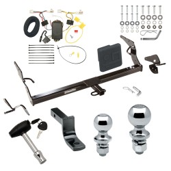 Trailer Tow Hitch For 11-12 Toyota Avalon Deluxe Package Wiring 2" and 1-7/8" Ball and Lock