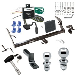 Trailer Tow Hitch For 05-10 Toyota Avalon Deluxe Package Wiring 2" and 1-7/8" Ball and Lock