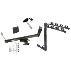 Trailer Tow Hitch w/ 4 Bike Rack For 07-14 Chrysler Sebring 200 Dodge Avenger tilt away adult or child arms fold down carrier w/ Lock and Cover Trailer Tow Hitch w/ 4 Bike Rack For 07-14 Chrysler Sebring 200 Dodge Avenger tilt away adult or child arms fold down carrier w/ Lock and Cover