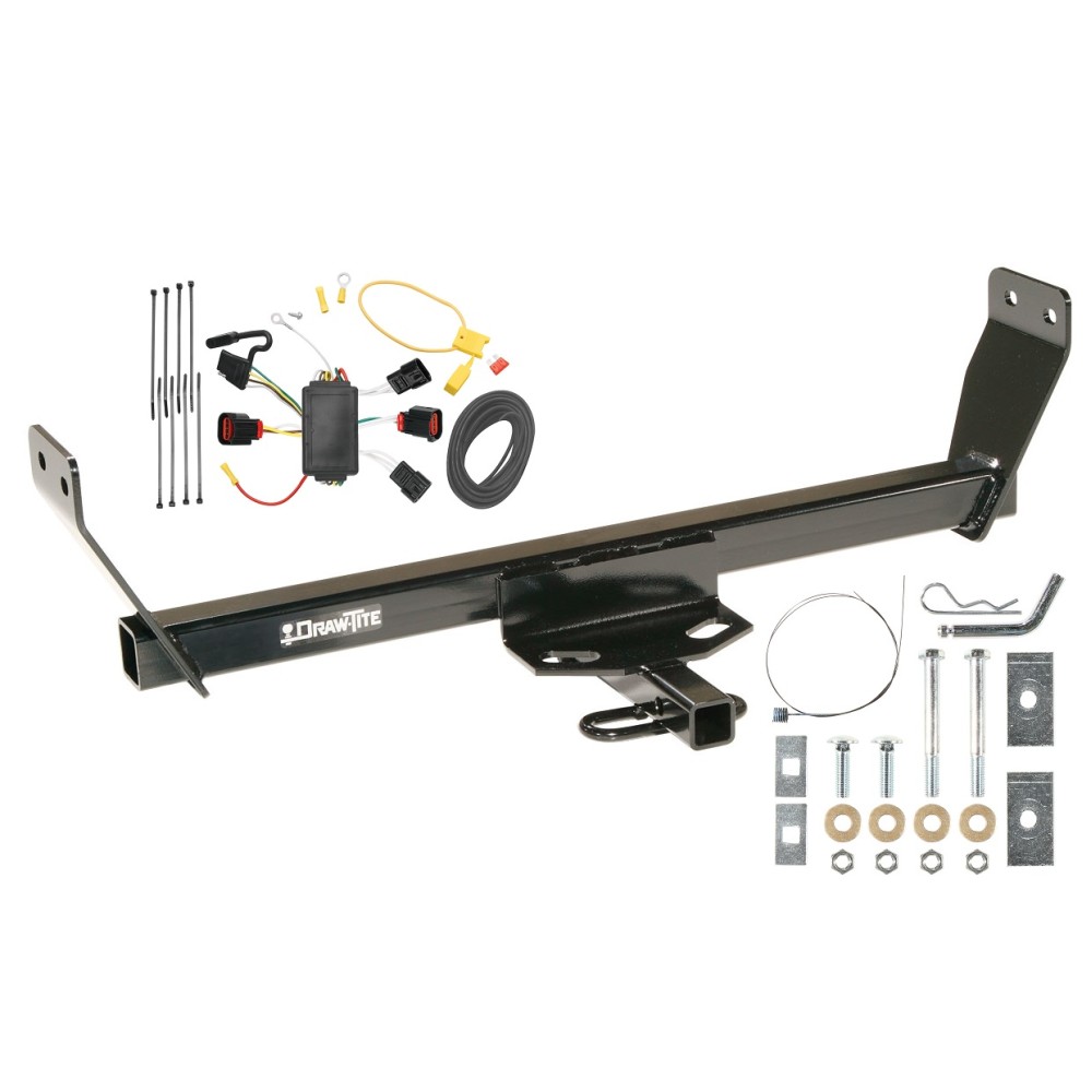 Custom Fit Trailer Hitch Wiring Harness (Plug & Play) Installation Hardware Installation Instructions 24871 118445 Draw-Tite Trailer Tow Hitch 08-10 Dodge Avenger Wiring Harness Kit 08 09 10 2008 2009 2010 Trailer Tow Hitch For 08-10 Dodge Avenger w/ Wiring Harness Kit