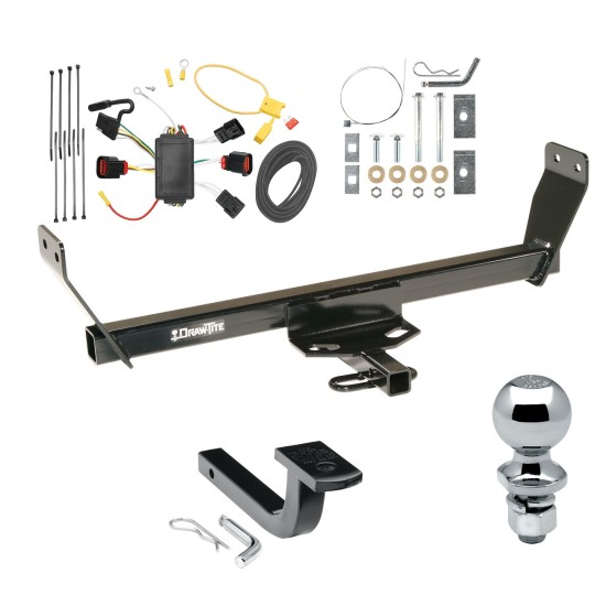 Custom Fit Trailer Hitch Draw-Bar w/ Pin/Clip Wiring Harness (Plug & Play) 2"Chrome Ball Installation Hardware Installation Instructions 248710 118445 63820 Draw-Tite Trailer Tow Hitch 08-10 Dodge Avenger Complete Package Wiring Draw Bar and 2&a Trailer Tow Hitch For 08-10 Dodge Avenger Complete Package w/ Wiring Draw Bar and 2" Ball