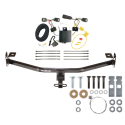 Trailer Tow Hitch For 15-18 Ford Focus Hatchback Trailer Hitch Tow Receiver w/ Wiring Harness Kit