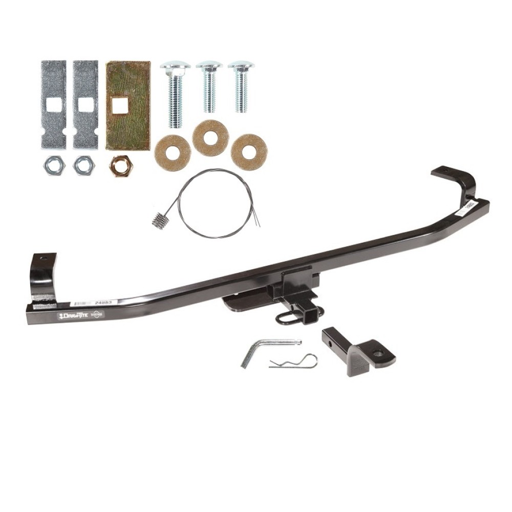 Custom Fit Trailer Hitch Draw-Bar w/ Pin/Clip Installation Hardware Installation Instructions 248830 2012 2013 2014 2015 2016 2017 12 13 14 15 16 17 KIA Rio 5 Door Hatchback Draw-Tite Trailer Hitch W/ Draw-Bar Trailer Tow Hitch For 12-16 KIA Rio Hatchback 1-1/4" Towing Receiver w/ Draw Bar Kit