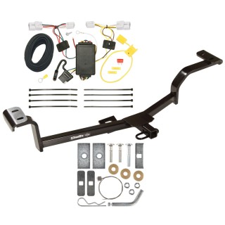 Trailer Tow Hitch For 12-17 KIA Rio Sedan w/ Wiring Harness Kit Trailer Tow Hitch For 12-17 KIA Rio Sedan w/ Wiring Harness Kit