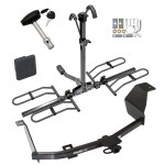 Custom Fit Trailer Hitch2 Bike Carrier Rail Rack Security Lock Pin Rubber Hitch Plug Cover Installation Hardware Installation Instructions 24887 63134 580407 2211 Draw-Tite Trailer Tow Hitch 12-21 Nissan Versa 4 Dr. Sedan Platform Style 2 Bike Rack Hitch Trailer Tow Hitch For 12-21 Nissan Versa 4 Dr. Sedan Platform Style 2 Bike Rack w/ Hitch Lock and Cover