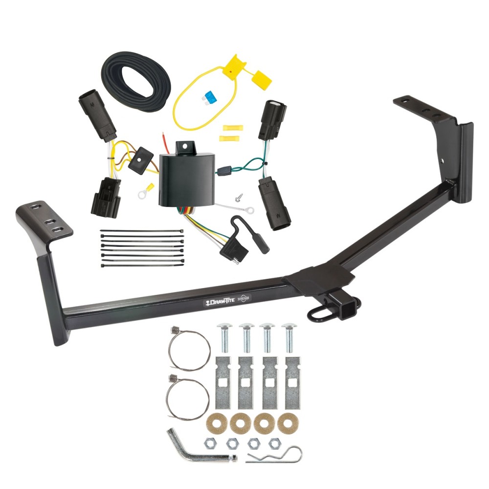 Custom Fit Trailer Hitch Wiring Harness (Plug & Play) Installation Hardware Installation Instructions 24897 118574 Draw-Tite Trailer Tow Hitch 13-20 Fusion Except Sport Wiring Harness Kit 13 14 15 16 17 18 19 20 2013 2014 2015 2016 2017 2018 2019 202 Trailer Tow Hitch For 13-20 Ford Fusion Except Sport w/ Wiring Harness Kit