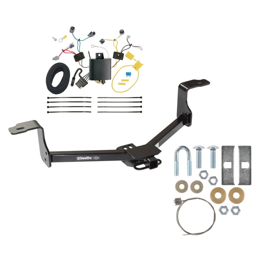 Custom Fit Trailer Hitch Wiring Harness (Plug & Play) Installation Hardware Installation Instructions 24899 118695 Draw-Tite Trailer Tow Hitch 16-17 Honda Accord Coupe Wiring Harness Kit 16 17 2016 2017 Trailer Tow Hitch For 16-17 Honda Accord Coupe w/ Wiring Harness Kit