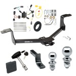Custom Fit Trailer Hitch Draw-Bar w/ Pin/Clip Wiring Harness (Plug & Play)1-7/8" and 2" Chrome Ball Security Lock Pin Rubber Hitch Plug Cover Installation Hardware Installation Instructions 248990 118537 63820 63810 580407 2211 Draw-Tite Tr Trailer Tow Hitch For 09-14 Acura TL Deluxe Package Wiring 2" and 1-7/8" Ball and Lock