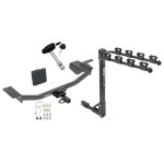 Custom Fit Trailer Hitch4 Bike Carrier Security Lock Pin Rubber Hitch Plug Cover Installation Hardware Installation Instructions 24904 1393100G 580407 2211 Draw-Tite Trailer Tow Hitch 4 Bike Rack 10-14 Volkswagen GTI Hatchback tilt away adult or child a Trailer Tow Hitch w/ 4 Bike Rack For 10-14 Volkswagen GTI Hatchback tilt away adult or child arms fold down carrier w/ Lock and Cover