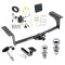 Custom Fit Trailer Hitch Draw-Bar w/ Pin/Clip Wiring Harness (Plug & Play)1-7/8" and 2" Chrome Ball Security Lock Pin Rubber Hitch Plug Cover Installation Hardware Installation Instructions 249080 118587 63820 63810 580407 2211 Draw-Tite Tr Trailer Tow Hitch For 14-21 Mazda 6 4 Dr. Sedan Deluxe Package Wiring 2" and 1-7/8" Ball and Lock