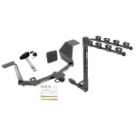 Custom Fit Trailer Hitch4 Bike Carrier Security Lock Pin Rubber Hitch Plug Cover Installation Hardware Installation Instructions 24909 1393100G 580407 2211 Draw-Tite Trailer Tow Hitch 4 Bike Rack 14-19 Nissan Versa Note tilt away adult or child arms fol Trailer Tow Hitch w/ 4 Bike Rack For 14-19 Nissan Versa Note tilt away adult or child arms fold down carrier w/ Lock and Cover
