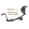 24909 2014 2015 2016 2017 2018 2019 14 15 16 17 18 19 Nissan Versa Note Draw-Tite Trailer Tow Hitch Receiver Bar Frame Trailer Tow Hitch For 14-19 Nissan Versa Note 1-1/4" Towing Receiver Class 1