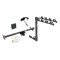 Custom Fit Trailer Hitch4 Bike Carrier Security Lock Pin Rubber Hitch Plug Cover Installation Hardware Installation Instructions 24911 1393100G 580407 2211 Draw-Tite Trailer Tow Hitch 4 Bike Rack 07-14 Toyota Yaris Liftback tilt away adult or child arms Trailer Tow Hitch w/ 4 Bike Rack For 07-14 Toyota Yaris Liftback tilt away adult or child arms fold down carrier w/ Lock and Cover