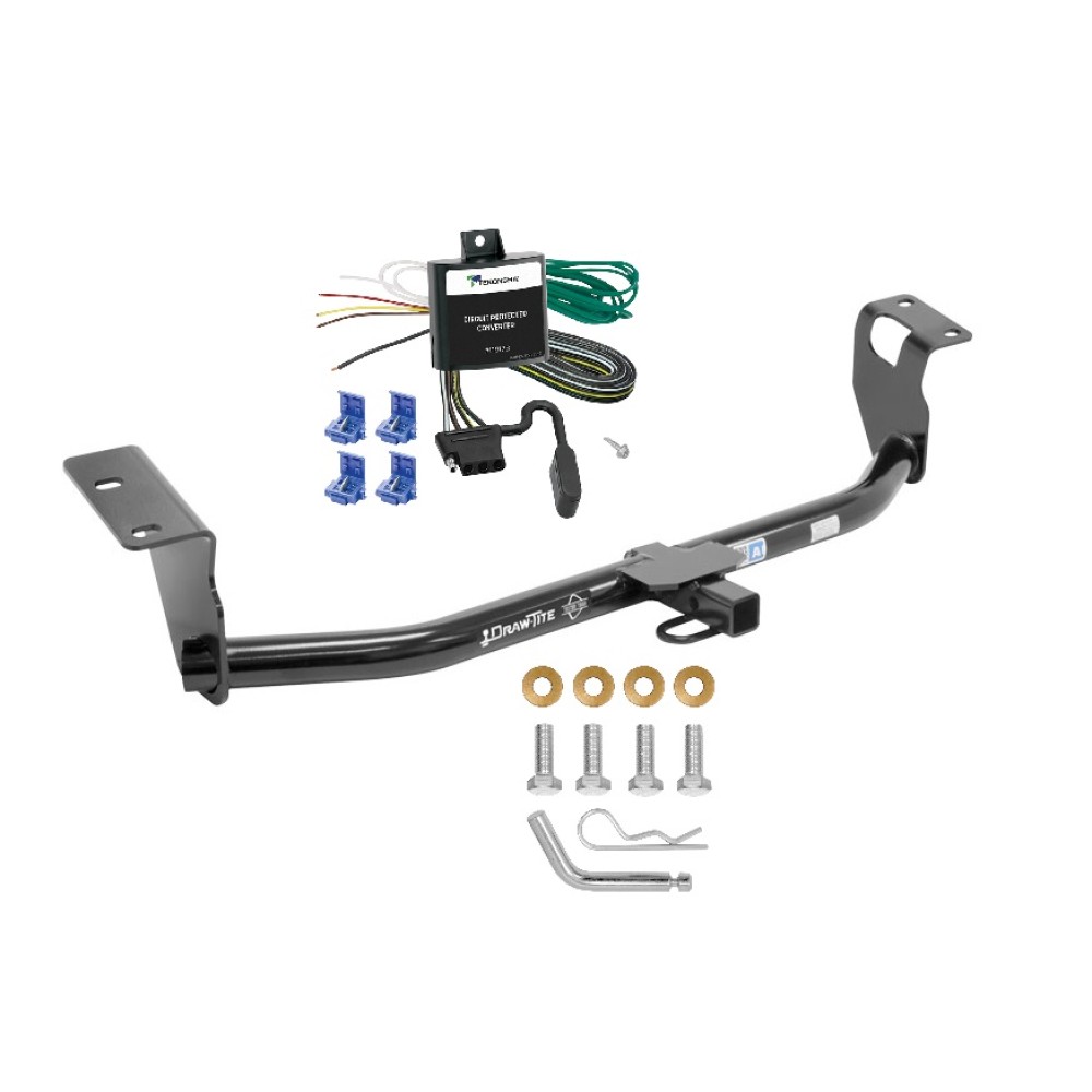 Custom Fit Trailer Hitch Wiring Harness (Requires Splicing) Installation Hardware Installation Instructions 24913 119178 Draw-Tite Trailer Tow Hitch 04-07 Toyota Corolla Wiring Harness Kit 04 05 06 07 2004 2005 2006 2007 Trailer Tow Hitch For 04-07 Toyota Corolla w/ Wiring Harness Kit
