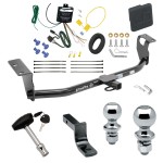 Custom Fit Trailer Hitch Draw-Bar w/ Pin/Clip Wiring Harness (Requires Splicing)1-7/8" and 2" Chrome Ball Security Lock Pin Rubber Hitch Plug Cover Installation Hardware Installation Instructions 249130 119148 63820 63810 580407 2211 Draw-Tite Trailer Tow Hitch For 2008 Toyota Corolla Deluxe Package Wiring 2" and 1-7/8" Ball and Lock