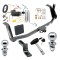 Custom Fit Trailer Hitch Draw-Bar w/ Pin/Clip Wiring Harness (Plug & Play)1-7/8" and 2" Chrome Ball Security Lock Pin Rubber Hitch Plug Cover Installation Hardware Installation Instructions 249140 118405 63820 63810 580407 2211 Draw-Tite Tr Trailer Tow Hitch For 14-18 Mazda 3 5 Dr. Hatchback Deluxe Package Wiring 2" and 1-7/8" Ball and Lock