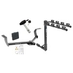 Custom Fit Trailer Hitch4 Bike Carrier Security Lock Pin Rubber Hitch Plug Cover Installation Hardware Installation Instructions 24920 1393100G 580407 2211 Draw-Tite Trailer Tow Hitch 4 Bike Rack 15-20 Honda Fit tilt away adult or child arms fold down c Trailer Tow Hitch w/ 4 Bike Rack For 15-20 Honda Fit tilt away adult or child arms fold down carrier w/ Lock and Cover