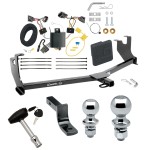 Custom Fit Trailer Hitch Draw-Bar w/ Pin/Clip Wiring Harness (Plug & Play)1-7/8" and 2" Chrome Ball Security Lock Pin Rubber Hitch Plug Cover Installation Hardware Installation Instructions 249220 118688 63820 63810 580407 2211 Draw-Tite Tr Trailer Tow Hitch For 14-21 Volkswagen Beetle Except R-Line GSR Deluxe Package Wiring 2" and 1-7/8" Ball and Lock
