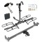 Custom Fit Trailer Hitch2 Bike Carrier Rail Rack Security Lock Pin Rubber Hitch Plug Cover Installation Hardware Installation Instructions 24929 63134 580407 2211 Draw-Tite Trailer Tow Hitch 15-19 Toyota Yaris Except SE 20-22 Yaris Sedan Platform Style 2 Trailer Tow Hitch For 15-19 Toyota Yaris Except SE 20-22 Yaris Sedan Platform Style 2 Bike Rack w/ Hitch Lock and Cover