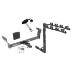 Custom Fit Trailer Hitch4 Bike Carrier Security Lock Pin Rubber Hitch Plug Cover Installation Hardware Installation Instructions 24931 1393100G 580407 2211 Draw-Tite Trailer Tow Hitch 4 Bike Rack 14-22 Infiniti Q50 tilt away adult or child arms fold dow Trailer Tow Hitch w/ 4 Bike Rack For 14-24 Infiniti Q50 tilt away adult or child arms fold down carrier w/ Lock and Cover