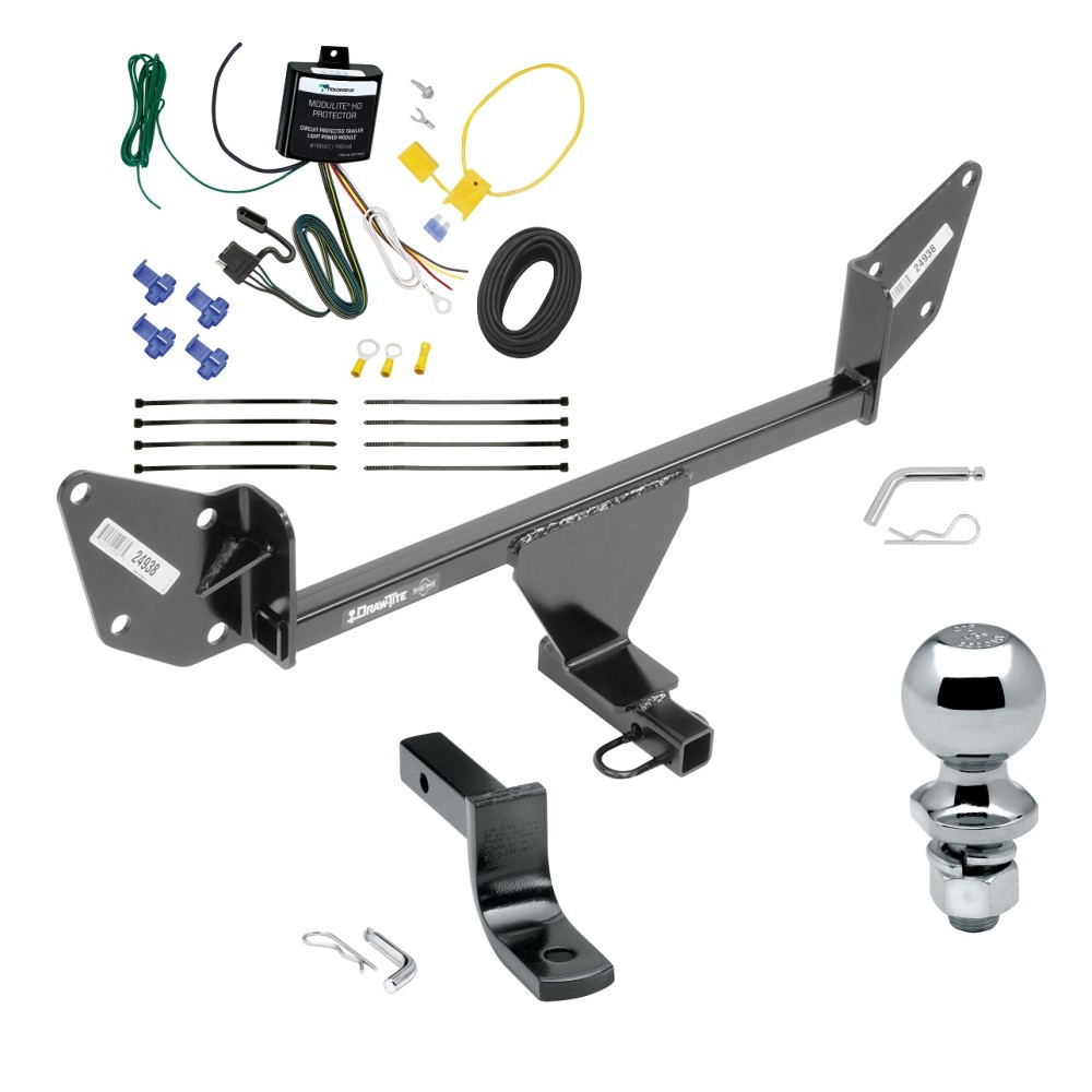 Trailer Tow Hitch For 1920 Chevy Camaro Complete Package w/ Wiring