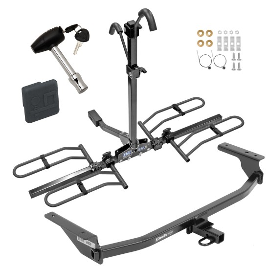 Custom Fit Trailer Hitch2 Bike Carrier Rail Rack Security Lock Pin Rubber Hitch Plug Cover Installation Hardware Installation Instructions 24939 63134 580407 2211 Draw-Tite Trailer Tow Hitch 17-20 Hyundai Elantra 4 Dr. Platform Style 2 Bike Rack Hitch Lo Trailer Tow Hitch For 17-20 Hyundai Elantra 4 Dr. Platform Style 2 Bike Rack w/ Hitch Lock and Cover