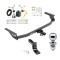 Trailer Tow Hitch For 17-20 Hyundai Elantra 4 Dr. Except Limited and Sport Complete Package w/ Wiring Draw Bar and 2" Ball