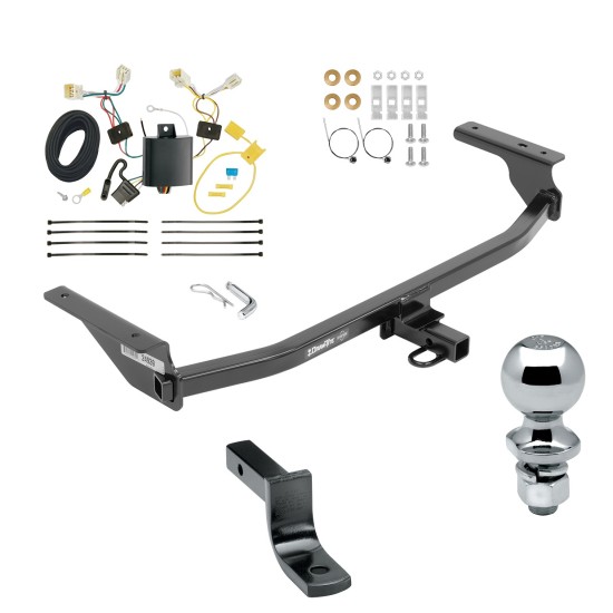 Custom Fit Trailer Hitch Draw-Bar w/ Pin/Clip Wiring Harness (Plug & Play) 2"Chrome Ball Installation Hardware Installation Instructions  249390 118711 63820 Draw-Tite Trailer Tow Hitch 17-20 Hyundai Elantra 4 Dr. Limited Except Sport Complete Pa Trailer Tow Hitch For 17-20 Hyundai Elantra 4 Dr. Limited Except Sport Complete Package w/ Wiring Draw Bar and 2" Ball