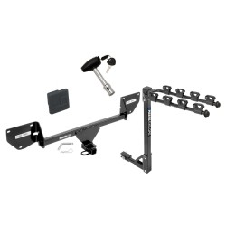 Trailer Tow Hitch w/ 4 Bike Rack For 16-22 Chevy Spark tilt away adult or child arms fold down carrier w/ Lock and Cover Trailer Tow Hitch w/ 4 Bike Rack For 16-22 Chevy Spark tilt away adult or child arms fold down carrier w/ Lock and Cover