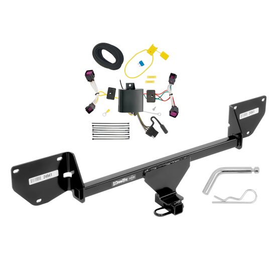 Custom Fit Trailer Hitch Wiring Harness (Plug & Play) Installation Hardware Installation Instructions 24941 118694 Draw-Tite Trailer Tow Hitch 2016-2022 Chevy Spark Wiring Harness Kit 16 2016 17 18 19 20 21 22 2017 2018 2019 2020 2021 2022 Trailer Tow Hitch For 2016-2022 Chevy Spark w/ Wiring Harness Kit