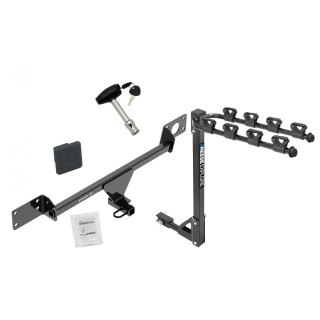 Custom Fit Trailer Hitch4 Bike Carrier Security Lock Pin Rubber Hitch Plug Cover Installation Hardware Installation Instructions 24953 1393100G 580407 2211 Draw-Tite Trailer Tow Hitch 4 Bike Rack 15-21 Mercedes-Benz C300 Sedan Except Sport Package tilt Trailer Tow Hitch w/ 4 Bike Rack For 15-21 Mercedes-Benz C300 Sedan Except Sport Package tilt away adult or child arms fold down carrier w/ Lock and Cover