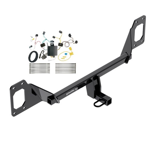 Custom Fit Trailer Hitch Wiring Harness (Plug & Play) Installation Hardware Installation Instructions 24954 118686 Draw-Tite Trailer Hitch Tow Receiver Wiring Harness Kit 16-21 Honda Civic Sedan 16 17 18 19 20 21 2016 2017 2018 2019 2020 2021 Trailer Hitch Tow Receiver w/ Wiring Harness Kit For 16-21 Honda Civic Sedan