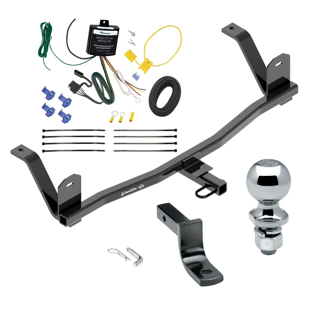 thumbnail image 2 of Draw-Tite Class 4 Complete Trailer Receiver Hitch Package W/ Wiring & 2in Ball – For GM/Chevy SUV 2 of 5