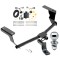 Trailer Tow Hitch For 12-16 Subaru Impreza 5 Dr. Wagon Except WRX STi and Quad Exhaust Outlets Complete Package w/ Wiring Draw Bar and 2" Ball