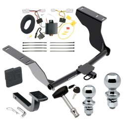 Trailer Tow Hitch For 12-16 Subaru Impreza 4 Dr. Sedan Except WRX and WRX Sti Deluxe Package Wiring 2" and 1-7/8" Ball and Lock Trailer Tow Hitch For 12-16 Subaru Impreza 4 Dr. Sedan Except WRX and WRX Sti Deluxe Package Wiring 2" and 1-7/8" Ball and Lock