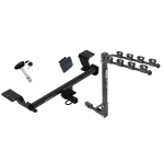 Custom Fit Trailer Hitch4 Bike Carrier Security Lock Pin Rubber Hitch Plug Cover Installation Hardware Installation Instructions 24967 1393100G 580407 2211 Draw-Tite Trailer Tow Hitch 4 Bike Rack 10-21 Toyota Prius 12-20 Prius V 12-15 Plug-In tilt away a Trailer Tow Hitch w/ 4 Bike Rack For 10-21 Toyota Prius 12-20 Prius V 12-15 Plug-In tilt away adult or child arms fold down carrier w/ Lock and Cover