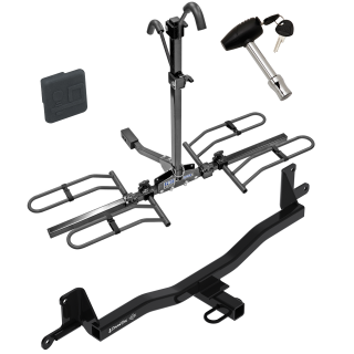 Custom Fit Trailer Hitch2 Bike Carrier Rail Rack Security Lock Pin Rubber Hitch Plug Cover Installation Hardware Installation Instructions 24971 63134 580407 2211 Draw-Tite Trailer Tow Hitch 12-20 Toyota Prius C Platform Style 2 Bike Rack Hitch Lock and Trailer Tow Hitch For 12-20 Toyota Prius C Platform Style 2 Bike Rack w/ Hitch Lock and Cover