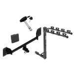 Custom Fit Trailer Hitch4 Bike Carrier Security Lock Pin Rubber Hitch Plug Cover Installation Hardware Installation Instructions 24972 1393100G 580407 2211 Draw-Tite Trailer Tow Hitch 4 Bike Rack 18-22 Honda Accord tilt away adult or child arms fold do Trailer Tow Hitch w/ 4 Bike Rack For 18-22 Honda Accord tilt away adult or child arms fold down carrier w/ Lock and Cover