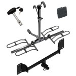 Custom Fit Trailer Hitch2 Bike Carrier Rail Rack Security Lock Pin Rubber Hitch Plug Cover Installation Hardware Installation Instructions 24972 63134 580407 2211 Draw-Tite Trailer Tow Hitch 18-22 Honda Accord Platform Style 2 Bike Rack Hitch Lock and C Trailer Tow Hitch For 18-22 Honda Accord Platform Style 2 Bike Rack w/ Hitch Lock and Cover