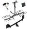 Trailer Tow Hitch For 18-22  Honda Accord Platform Style 2 Bike Rack w/ Hitch Lock and Cover
