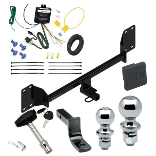 Custom Fit Trailer Hitch Draw-Bar w/ Pin/Clip Wiring Harness (Requires Splicing)1-7/8" and 2" Chrome Ball Security Lock Pin Rubber Hitch Plug Cover Installation Hardware Installation Instructions 249720 119148 63820 63810 580407 2211 Draw-Tite Trailer Tow Hitch For 2020-2022 Honda Accord Deluxe Package Wiring 2" and 1-7/8" Ball and Lock