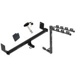 Custom Fit Trailer Hitch4 Bike Carrier Security Lock Pin Rubber Hitch Plug Cover Installation Hardware Installation Instructions 24976 1393100G 580407 2211 Draw-Tite Trailer Tow Hitch 4 Bike Rack 18-23 Hyundai Kona tilt away adult or child arms fold dow Trailer Tow Hitch w/ 4 Bike Rack For 18-23 Hyundai Kona tilt away adult or child arms fold down carrier w/ Lock and Cover